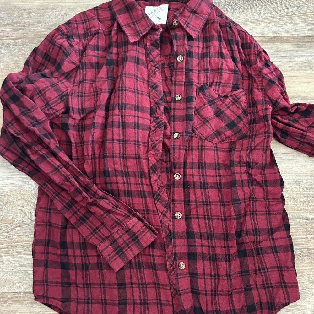 LA Hearts Flannel